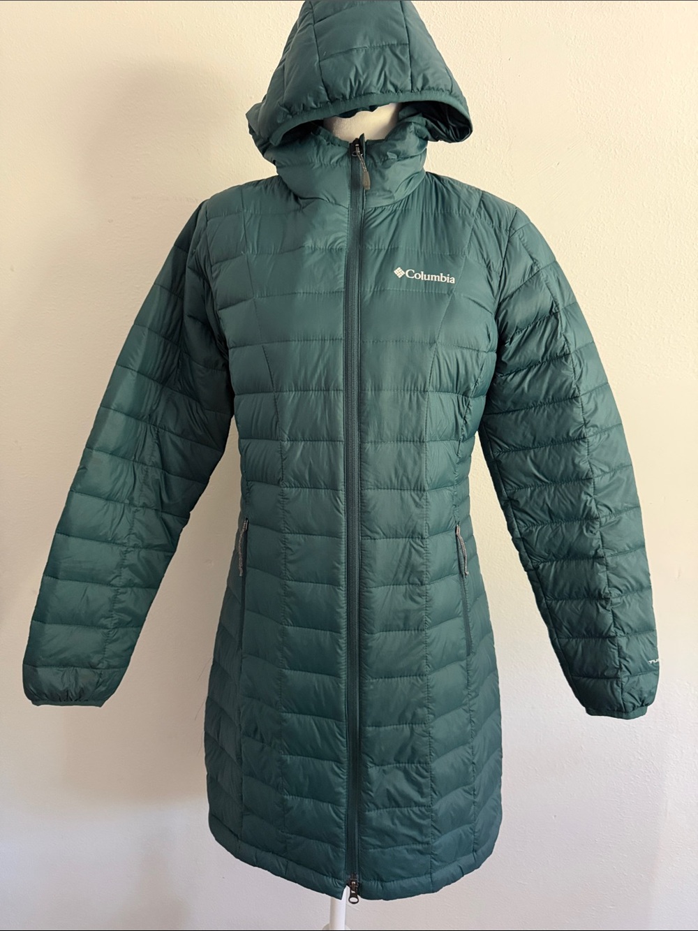 Columbia Voodoo Falls 590 TurboDown Mid Jacket - Size S (Green)